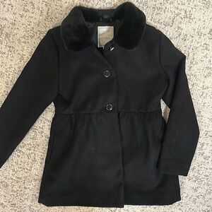 Gymboree Fur Lined Dress Coat